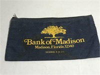 Bank of Madison Jean Bank Bag