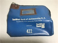 Southtrust Bank of Jacksonville Lockable Bank Bag