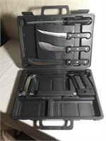 United Outdoors Series Knife Set w/ Hard Case