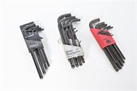 Craftsman & Assorted Hex Key Sets