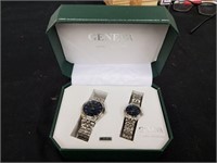 Geneva Men's & Women's Classic Watch Collection
