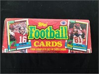 1990 Topps Football Card Set Factory Sealed