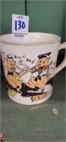 Walt Disney 3 little pigs mug