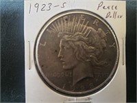 1923 S Peace dollar