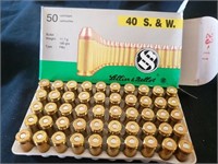 50rds of 40S&W ammo