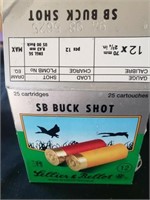 25rds of 12ga  SB buck shot