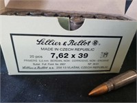 20rds of 7,62x39 ammo