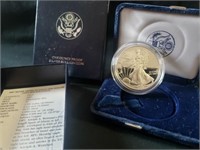 1997 American eagle 1oz proof silver bullion coin