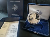 2003 American eagle 1oz proof silver bullion coin