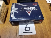 CCI AR Tactical 22 Long Rifle Ammo - 300 Rounds