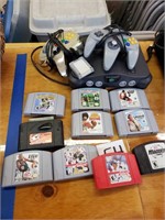 Nintendo 64 Game System with 9 Games