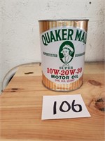 Quaker Maid 1 Quart Oil Can - Full