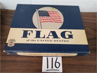 USA Flag in Box