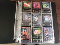Binder of 1996 Dragonball Z Trading Cards