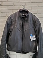 1990's Harley Davidson Leather Jacket - 42 Reg
