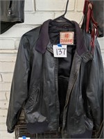 Baracuta Leather Jacket - Men's Large