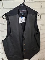 Wilsons Leather Vest with Nylon Back - Men's XL