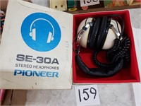Pioneer SE-30A Stereo Headphones