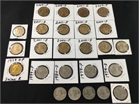 25 Uncirculated US Dollar Coins