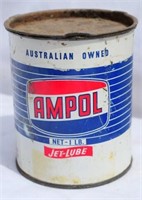 Grease can - Ampol Jet Lube