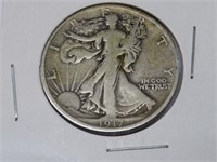 1917 d  Better Date Walking Liberty half Dollar