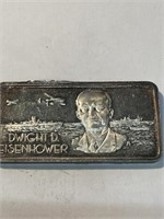 1 oz D. Eisenhower Silver Bar