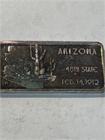 1 oz Silver Bar - Arizona Design