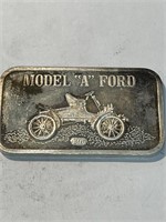 1 oz Model A- FORD Design US Silver Co Bar