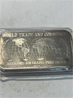 1 oz Silver Trade and Commerce Bar