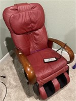 Htt leather, touch technology message chair