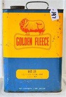 Oil Tin -  Dog Bone Golden Fleece