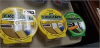 (3) ROLLS OF FROG TAPE NEW