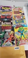 (10) COMIC BOOKS BATMAN, SUPERMAN