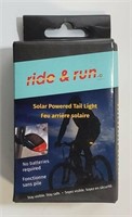 RIDE & RUN SOLAR POWERED TAIL LIGHT