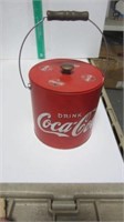 COCA COLA PAIL WITH HANDLE