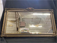 Vintage mirror in a beautiful frame. 27” x 16”