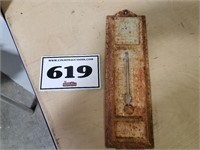 antique Tennessee - metal thermometer
