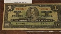 1937 BANK OF CANADA $1.00 NOTE M/A5030121
