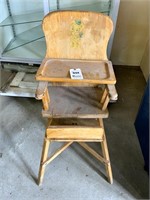 Wood High Chair