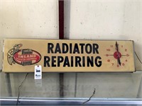 Inland Radiator Equipment Lighted Sign
