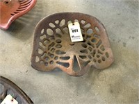 Cast Iron Implement Seat-Unmarked