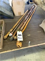 5 Wooden Canes