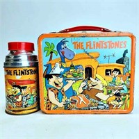 VINTAGE 1962 TIN LITHO, CHARACTER LUNCH PAIL