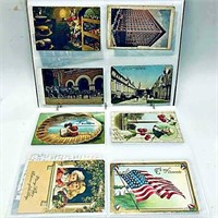 VINTAGE POST CARDS, ALBUM/1915-1940
