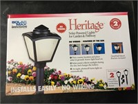 3 Sets of 2 Mini Solar Path Garden Lights