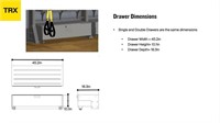 TRX Studio Line Drawer assembly