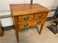 2 drawer side table