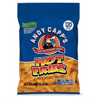 Andy Capp's Hot Fries, 0.85 oz, 72 Pack