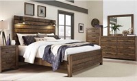 King: Samuel Lawrence Dakota 5 pc Bedroom Suite