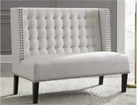 Ashley A3000116 Tufted  Wingback Accent Bench